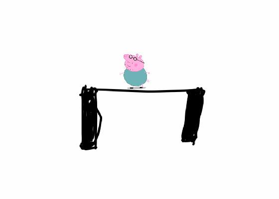 Daddy Pig Does A BackFlip