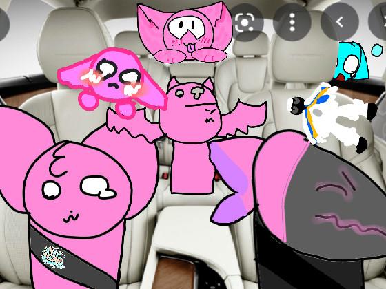 add your oc in the car 1 1 1