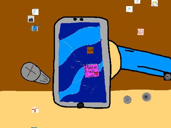 Playing on my phone  1 1