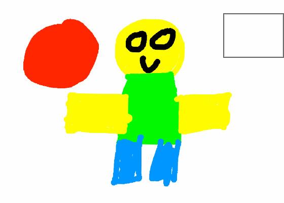 roblox noob with a ball