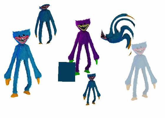 huggy wuggy in 7 types 1 1