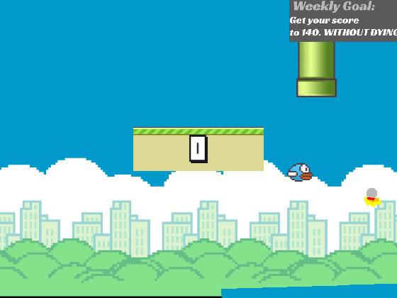 flappy bird but it's almost impossible to survive