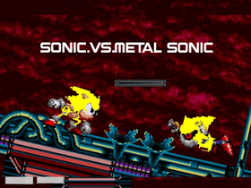 Sonic Vs Metal sonic