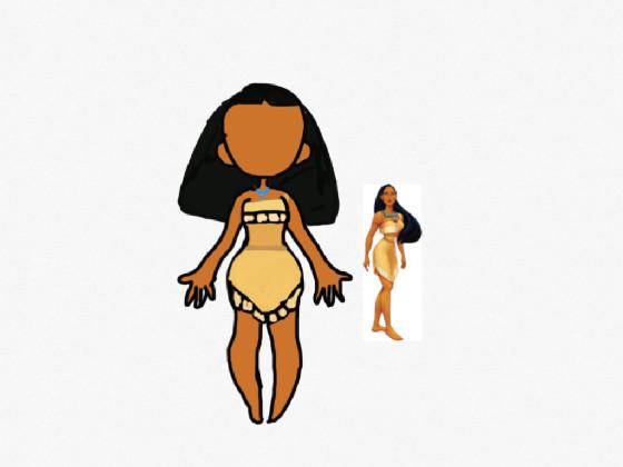 pose drawing/Pocahontas