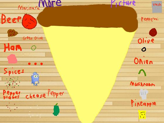 yum a pizza
