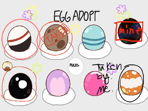 ❀Egg Adoption❀ 1 1 1 1 1