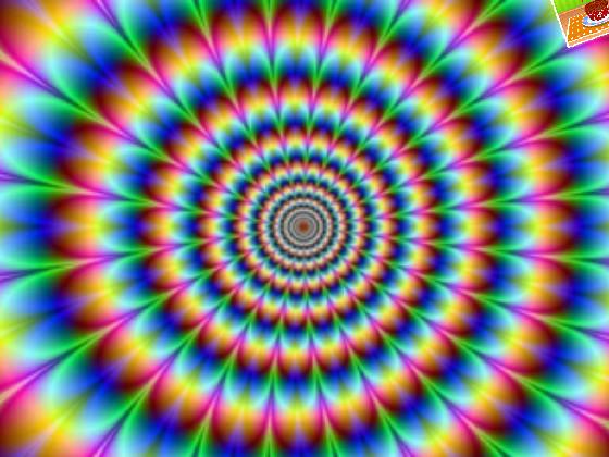  Cool rainbow illusion! 1 1