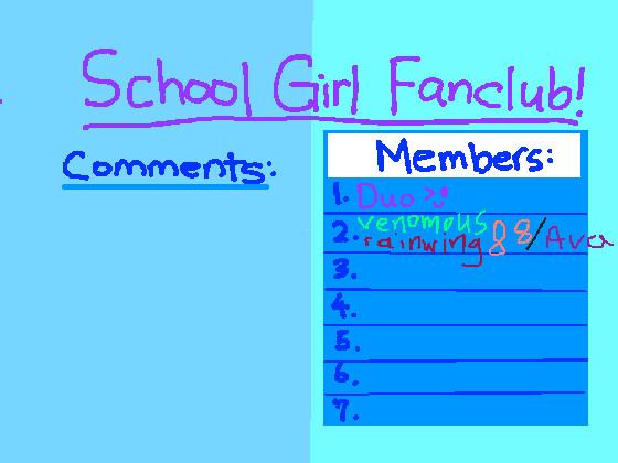 Re: School Girl Fanclub