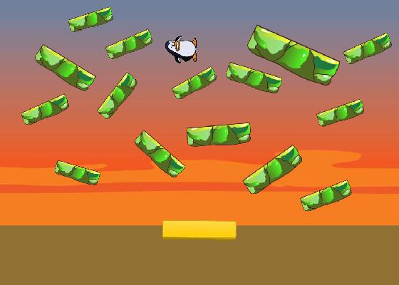 rainbow penguin bounce
