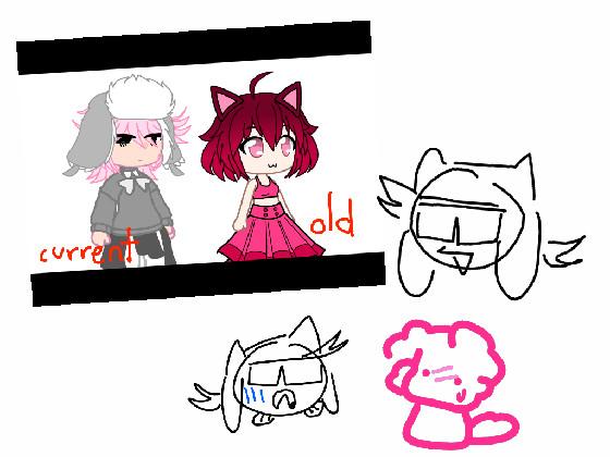 Old vs new gacha oc 1 1