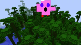 Kirby In Minecraft