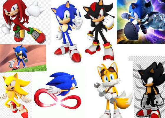Sonic characters 1