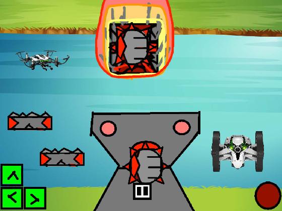 Hard Robot Boss Battle! 1 1