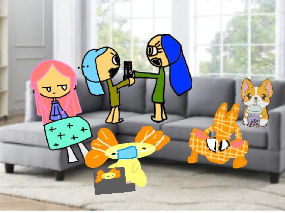 put your oc on the couch