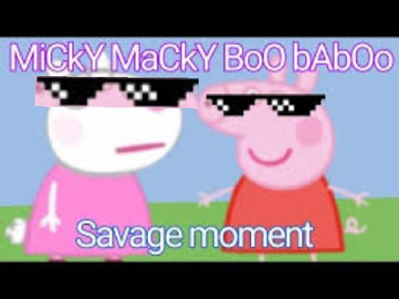 Peppa Pig Miki Maki Boo Ba Boo 1 1 1