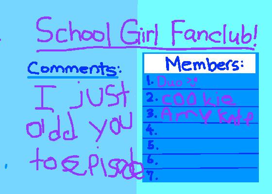 School Girl Fanclub 1 1