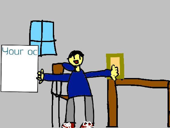 drawing your oc :)