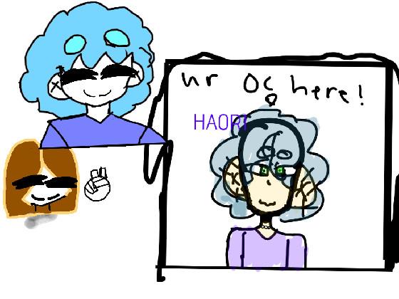 I going to draw ur oc! 1 2