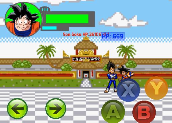 Dragon ball z Goku VS Vegeta 1 2 1