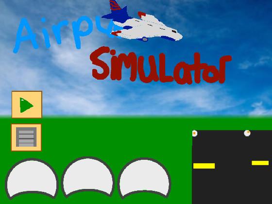 Airplane simulator 1 2