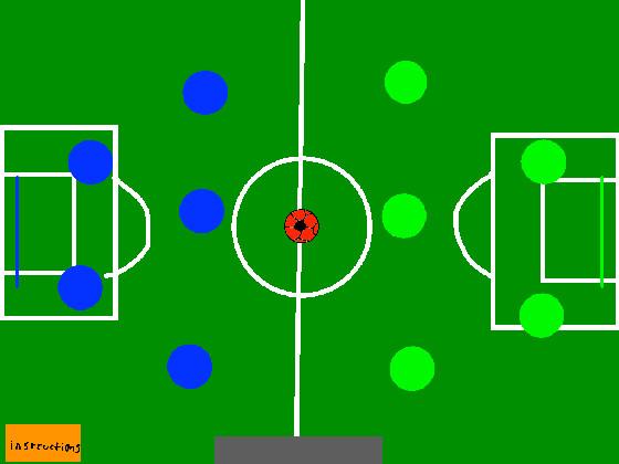 2-Player Soccer Blue vs Green