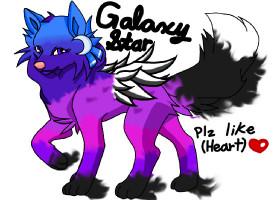 Galaxy Star As A Wolf ( ^ω^ )
