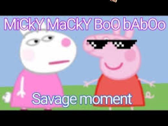 Peppa Pig Miki Maki Boo Ba Boo Song HILARIOUS  1 1 1 1
