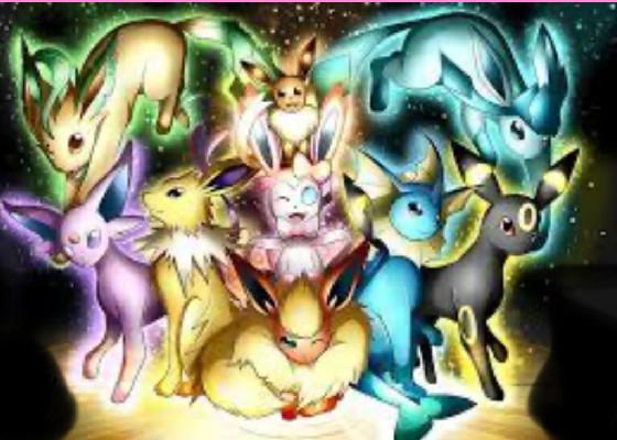 all the eevees