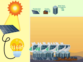 Solar Power Clicker