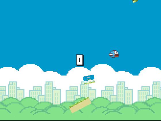 Flappy Bird can’t die PS: you get infinity points