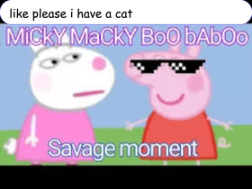 Peppa Pig Miki Maki Boo Ba Boo Song HILARIOUS  spung bob meme 1