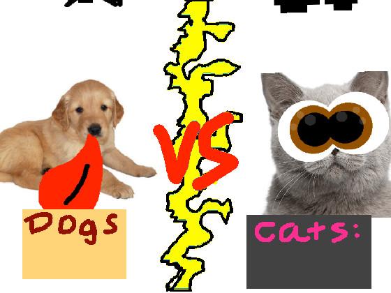 Dogs vs Cats!!🐈🐕 1
