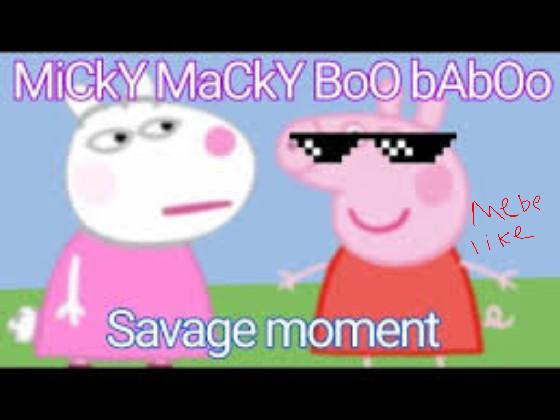 Peppa Pig Miki Maki Boo Ba Boo Song HILARIOUS  1 1 1 1 1 1