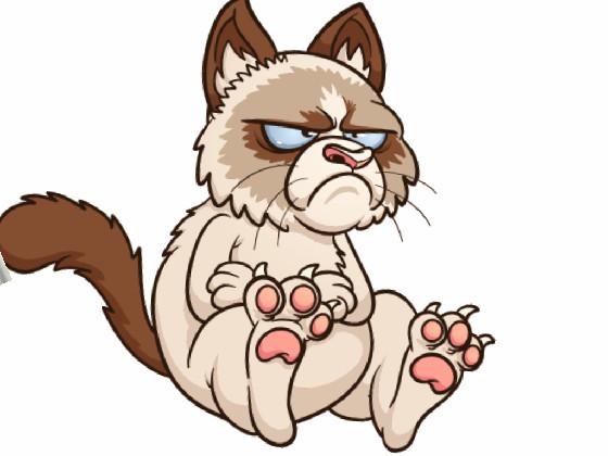 hes a mean one mr cat