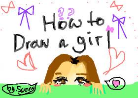 How to draw girl 1