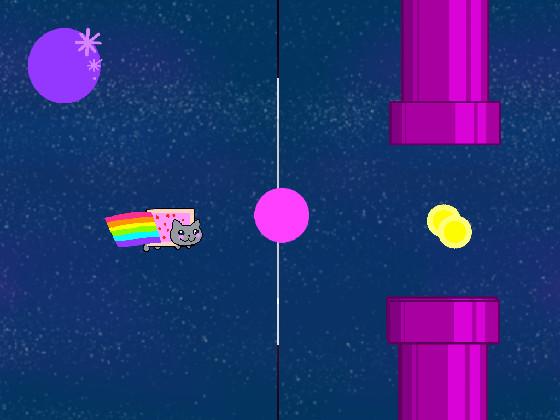 nyan cat (flappy cat)