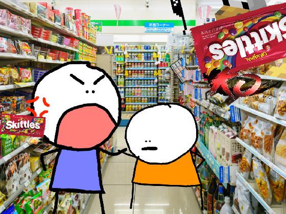 gimme sum skittles not mine