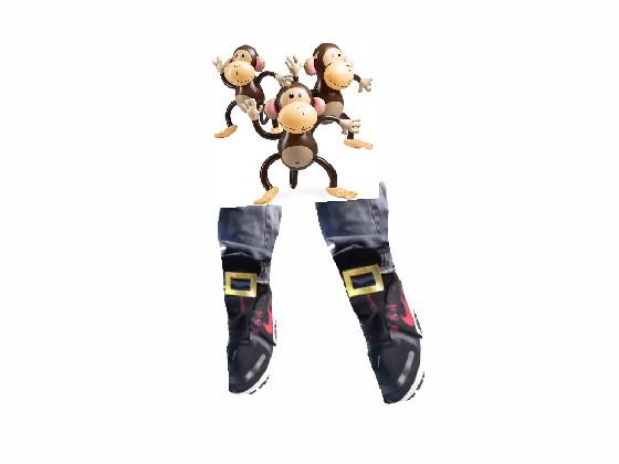 12 buckle my shoe monkey