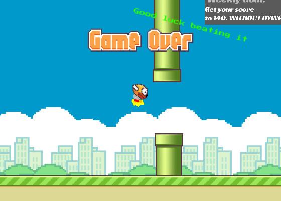 flappy bird but it's almost impossible to survive 1