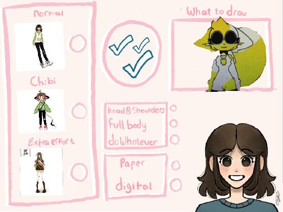 Art Requests Open! 1