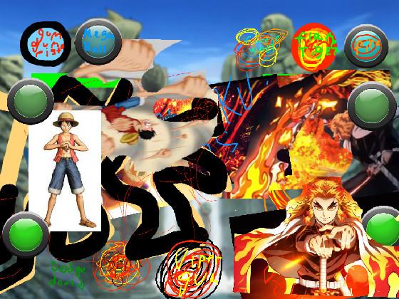 luffy Vs Rengoku  1