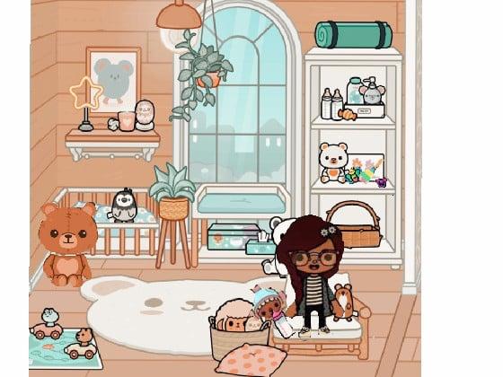 My baby room ideas in toca life world