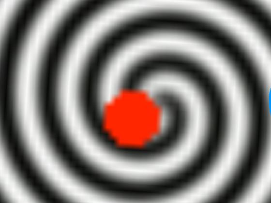 Look at the red dot  1