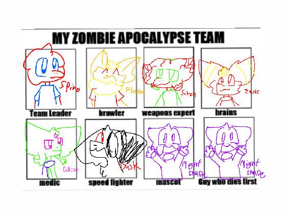 My Zombie Apocalypse Team  1