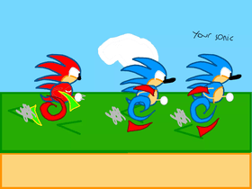 Add Your Own Sonic Running. :/