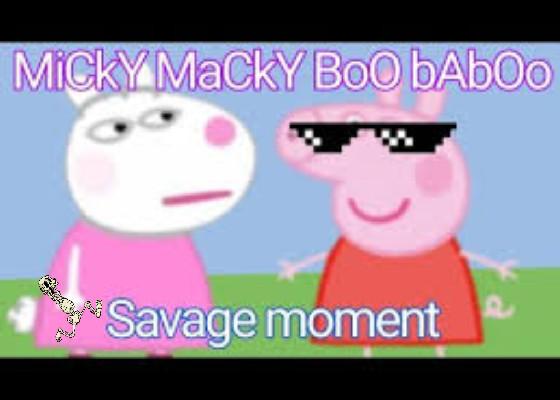 Peppa Pig Miki Maki Boo Ba Boo Song HILARIOUS   1 1 1