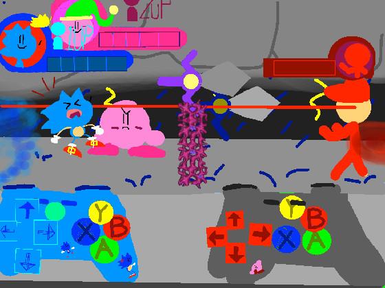 sonic &amp; kirby vs mario 1