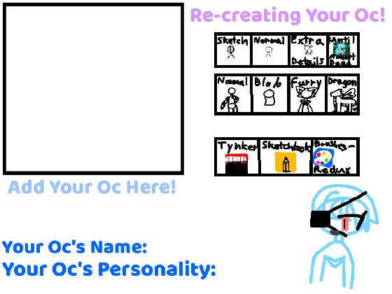 Re-creating Your Oc!