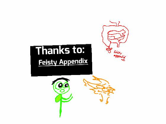 “ fiesty appendix “ 1   2