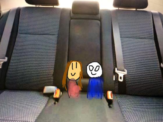 add you/your oc in the car!